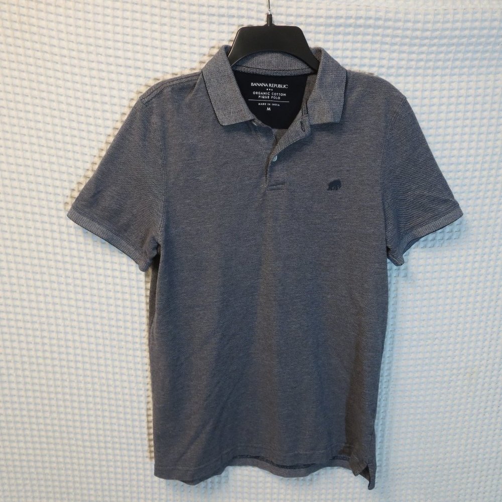 Banana Republic Organic Cotton Pique Polo